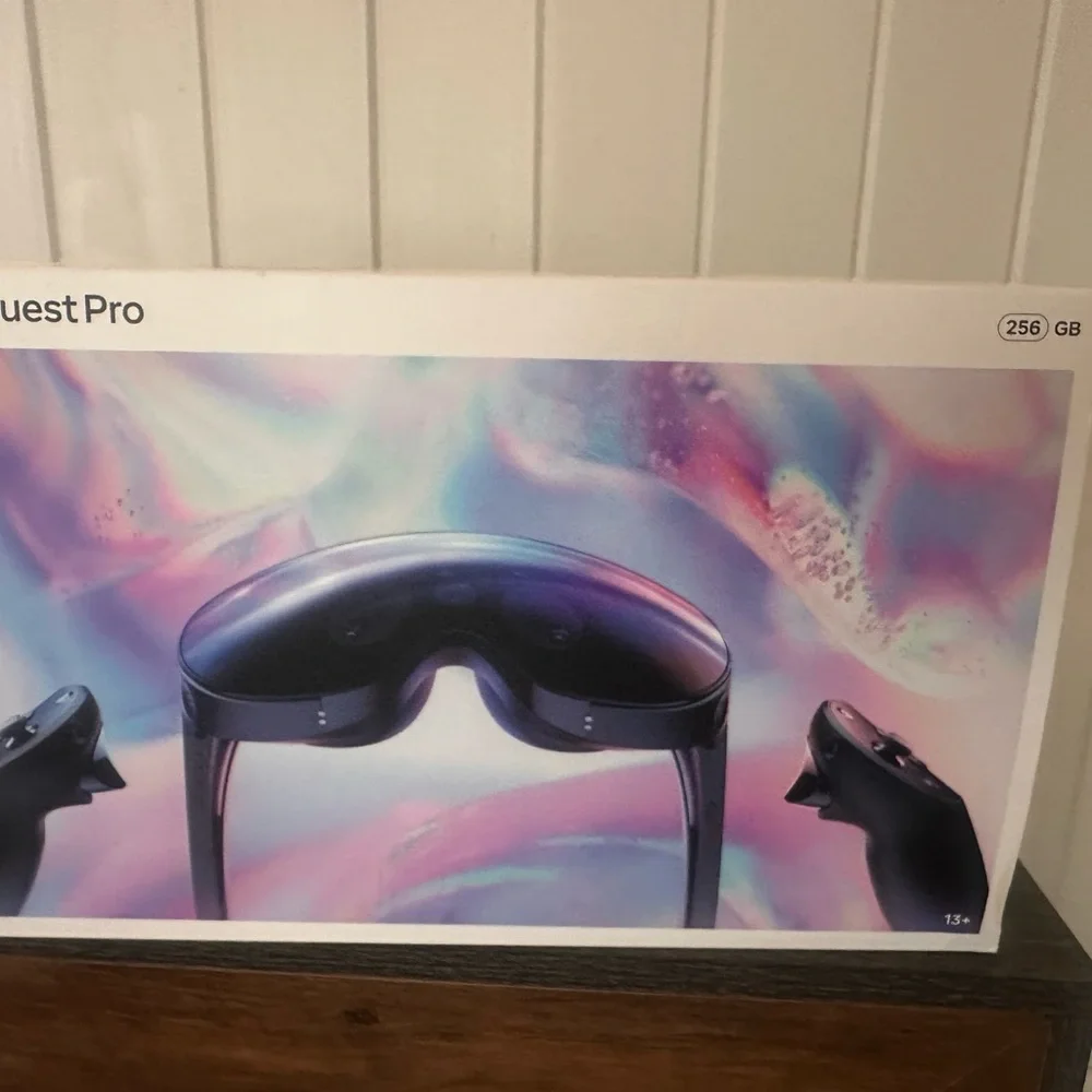 Meta Quest Black VR Headset with Controllers